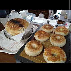お家でパン作り/手作りパン/明日のパンのインテリア実例 - 2024-04-03 10:52:21