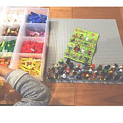 机/収納/無印良品/レゴ/LEGOのインテリア実例 - 2015-02-09 17:37:17