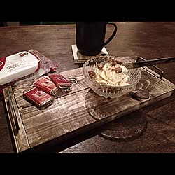 机/stencil大失敗コースター/自作tray/スーパーカップ/interior無関係〆連投ごめんなさい...などのインテリア実例 - 2015-03-17 22:27:11