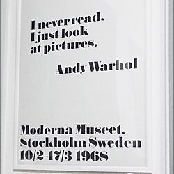 壁/天井/リビング/Andy Warhol/モノトーン/北欧モノトーン...などのインテリア実例 - 2015-08-30 15:53:27