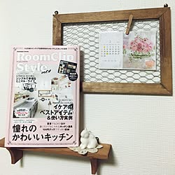 ベッド周り/カレンダー/雑誌掲載/RoomClipStyle vol.4/いつもいいねありがとうございます♡...などのインテリア実例 - 2016-02-26 07:07:21