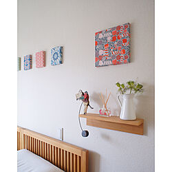 寝室/ニゲラ/パネルボックス/壁を飾る/寝室の壁...などのインテリア実例 - 2020-03-24 08:23:24