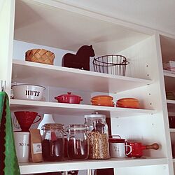 キッチン/ダーラナホース/IKEA/ルクルーゼ/marimekko...などのインテリア実例 - 2013-12-01 08:34:55