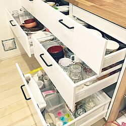 キッチン/食器棚/IKEA/METODのインテリア実例 - 2017-06-19 22:03:12