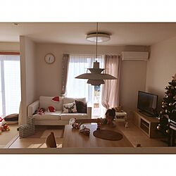 部屋全体/ウッドデッキ/クリスマス/unico/IKEA...などのインテリア実例 - 2016-12-24 12:37:17