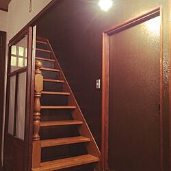 玄関/入り口/壁面ペイント/DIYのインテリア実例 - 2016-03-06 22:12:47