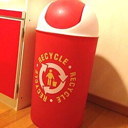 キッチン/ゴミ箱/赤のインテリア実例 - 2013-11-02 18:22:48