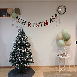 部屋全体/クリスマス/メリークリスマス/クリスマス飾り/クリスマスツリー150cm...などのインテリア実例 - 2021-12-21 00:12:17