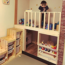 IKEA/おもちゃ収納/部屋全体のインテリア実例 - 2022-02-18 21:43:50
