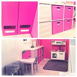 IKEA/ピンクインテリア/ピンク♡/女の子部屋/イベントに参加...などのインテリア実例 - 2017-07-16 10:29:39