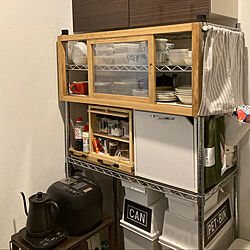 キューブBOX/DIY/食器棚/キッチンのインテリア実例 - 2023-02-20 23:03:25