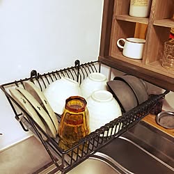 キッチン/水切りラック/IKEAのインテリア実例 - 2016-01-05 10:11:29