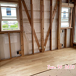 床張り/寝室/オイル塗装/メープルの床/無垢の床...などのインテリア実例 - 2023-07-01 01:14:02