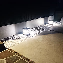 玄関/入り口/信楽焼/ガーデンライトのインテリア実例 - 2019-03-30 20:55:13