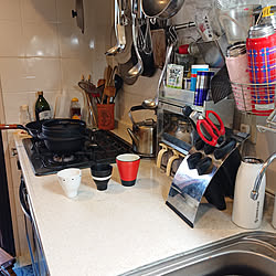 キッチン/今日のおきょうさん/買ってしまいました/キッチンというより台所/お掃除、整理整頓は大事。...などのインテリア実例 - 2020-05-01 11:01:41