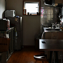 キッチン/生活感のある部屋/書棚/シューメーカーチェアのインテリア実例 - 2023-07-21 22:03:08