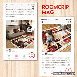 秋冬インテリア/モニターpic/ニトリ/掲載ありがとうございます♡/RoomCripMag...などのインテリア実例 - 2018-10-26 16:32:56