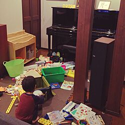 リビング/KEF/本My Shelf/おもちゃ/ピアノ...などのインテリア実例 - 2015-02-27 18:17:16