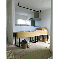 部屋全体/家族全員横並び/カウンターテーブル/ダイニングテーブル/建築中...などのインテリア実例 - 2015-03-24 11:18:10