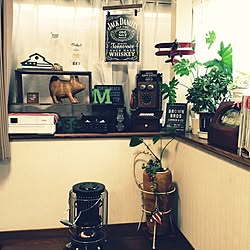 部屋全体/雑貨/観葉植物/男前/レトロのインテリア実例 - 2015-12-29 15:34:10