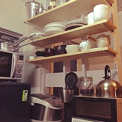 キッチン/DIY/食器棚のインテリア実例 - 2015-01-31 23:40:30