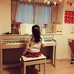 部屋全体/ピアノ/子供部屋のインテリア実例 - 2015-02-23 12:36:19