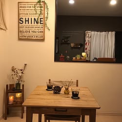 部屋全体/雑貨/100均/照明/北欧...などのインテリア実例 - 2017-06-25 21:32:03