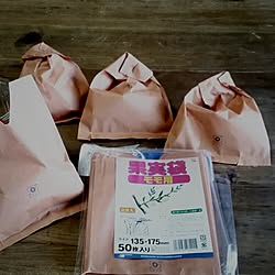 机/ホームセンターで購入/農業用の桃保護袋/いいものみっけ/オススメ♡...などのインテリア実例 - 2016-04-14 17:02:02