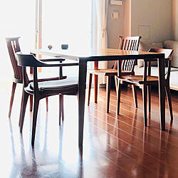 ダイニングテーブル/シンプルで飽きない家具/リビングのインテリア実例 - 2021-05-17 15:17:25