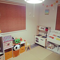 棚/IKEA/子供と暮らす。/和室のインテリア実例 - 2016-02-14 18:51:33