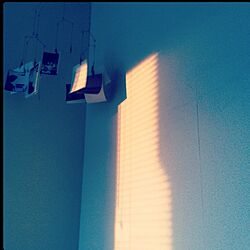 ベッド周り/モビール/雑貨/天井飾りのインテリア実例 - 2013-09-13 23:18:03