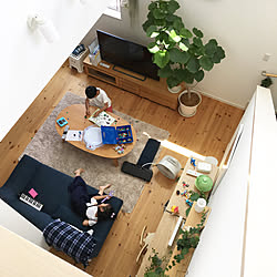 部屋全体/ソファ/IG→kana_home/楽天ブログ kana_home/こどもと暮らす...などのインテリア実例 - 2018-07-08 21:31:05