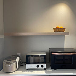 キッチン/飾り棚/ウォールシェルフ/IKEAのインテリア実例 - 2024-01-13 17:02:36