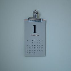 PCデスク周り/カレンダーのインテリア実例 - 2013-01-27 07:48:34