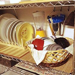 キッチン/かご/食器 収納のインテリア実例 - 2014-07-22 08:25:43