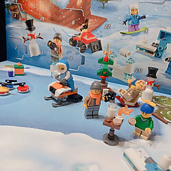 LEGO/クリスマス/冬仕様/リビング/リビングのインテリア実例 - 2020-12-15 09:35:01
