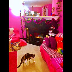 living room/pink room/リビングのインテリア実例 - 2020-10-19 08:28:09