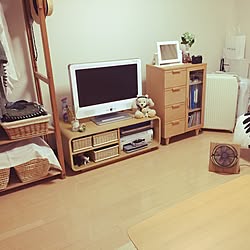 無印良品/salut!/一人暮らし/IKEA/フェイクグリーン...などのインテリア実例 - 2015-07-13 16:46:03