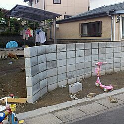 玄関/入り口/DIY/塀のインテリア実例 - 2013-06-19 16:07:08