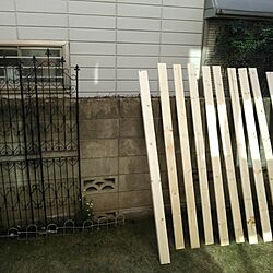 玄関/入り口/ガーデニング/DIY/板塀のインテリア実例 - 2014-01-06 14:07:47