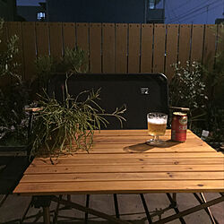 部屋全体/夕涼み/お庭でビール/花のある暮らし/ビール...などのインテリア実例 - 2018-04-23 23:37:58
