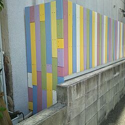 DIY板壁 フェンスのインテリア実例 - 2014-05-11 19:30:53