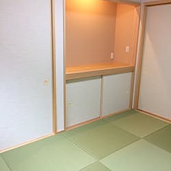 部屋全体/和室/照明つきました/いいね！ありがとうございます◡̈♥︎/Instagram→s.y.house...などのインテリア実例 - 2016-11-27 22:07:09