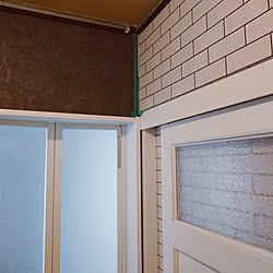 バス/トイレ/お部屋の中のGW/ホワイト/インダストリアル/door...などのインテリア実例 - 2019-05-11 14:22:46