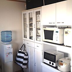 キッチン/白黒/ニトリ/IKEA/モノトーン...などのインテリア実例 - 2014-01-30 09:23:07