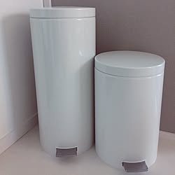 キッチン/ホワイト/ホワイトインテリア/ダストBOX/brabantia...などのインテリア実例 - 2015-08-30 15:26:36