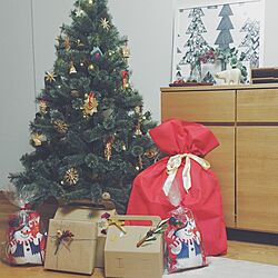 棚/クリスマスツリー/IG→emiyuto/クリスマスプレゼントのインテリア実例 - 2015-12-26 20:41:58