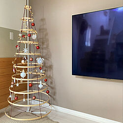 クリスマス/IKEA/DIY/北欧インテリア/クリスマスツリー...などのインテリア実例 - 2022-12-22 12:39:46