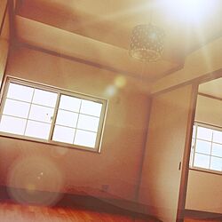 部屋全体/格子窓/照明のインテリア実例 - 2014-06-23 15:14:15
