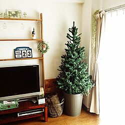 リビング/クリスマスツリー/IKEAのインテリア実例 - 2016-12-06 07:52:20